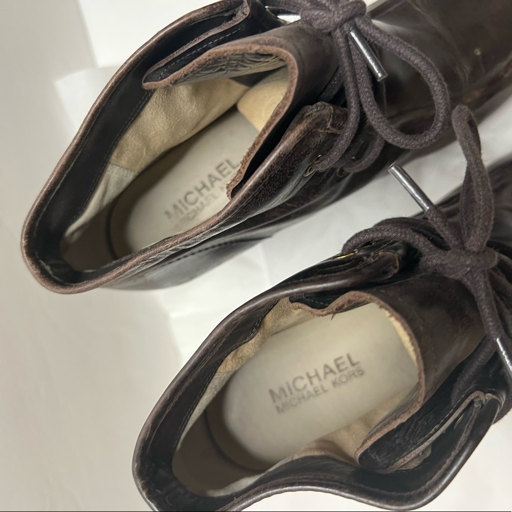 MICHEAL Michael Kors lace-up Booties - Picture 11 of 13